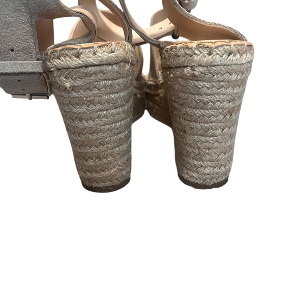 Dolce Vita Shayla Tan Wedge Espadrilles with Ankle Strap Size 8.5 - Picture 5 of 7